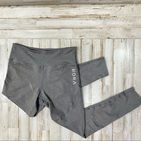 Kora Acta Leggings Heathered Gray Contour Shaping M - Picture 10 of 13